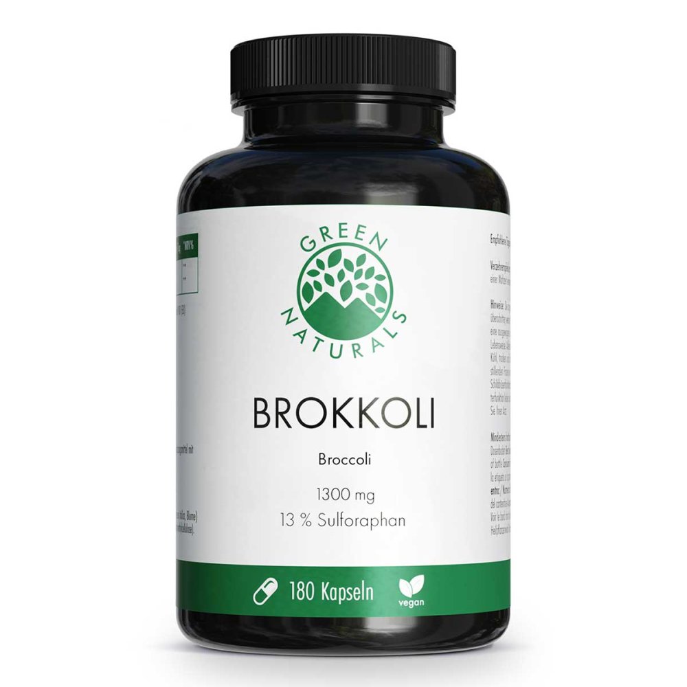 Heilpflanzenwohl GmbH GREEN NATURALS Brokkoli + 13% Sulforaphan vegan 18099217