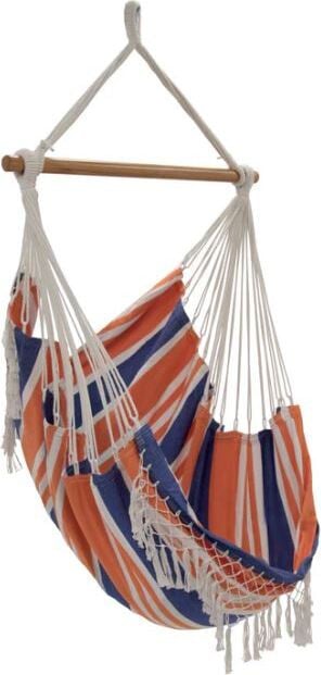 Vivere Hangmatstoel in Braziliaanse stijl van katoen - Punch Peach