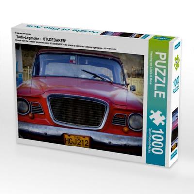 CALVENDO Puzzle Ein Motiv aus dem Kalender 'Auto-Legenden - STUDEBAKER' | 1000 Teile Lege-Größe 64x48cm Foto-Puzzle für glückliche Stunden
