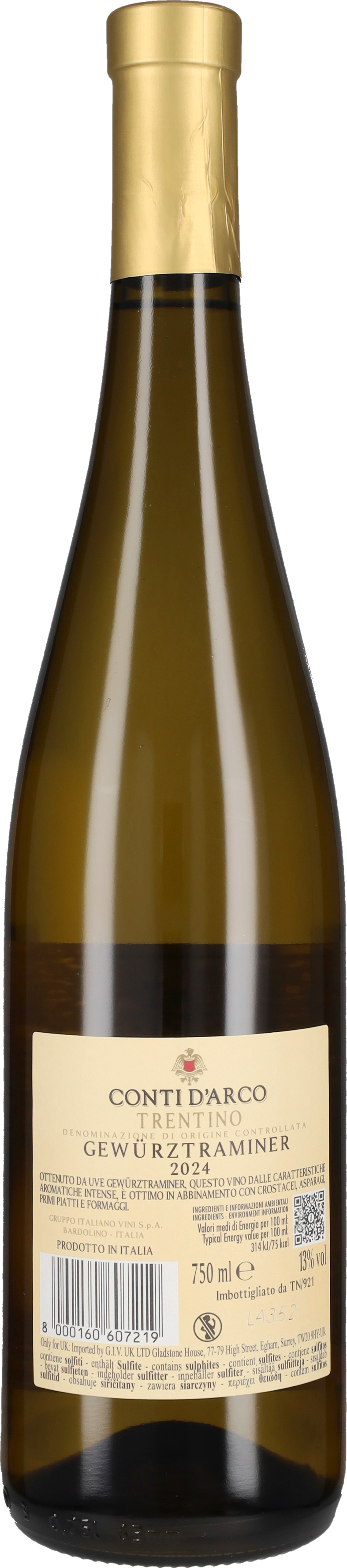 Gewurztraminer Conti d'Arco 2024
