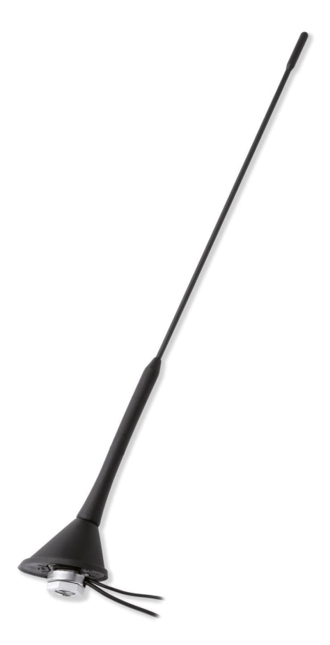 ACV 16 V Dachantenne Universal AM / FM > schwarz