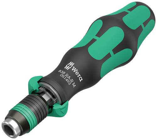 Wera 838 RA-R M Werkstatt Bit-Ratschen-Schraubendreher 25.50 mm