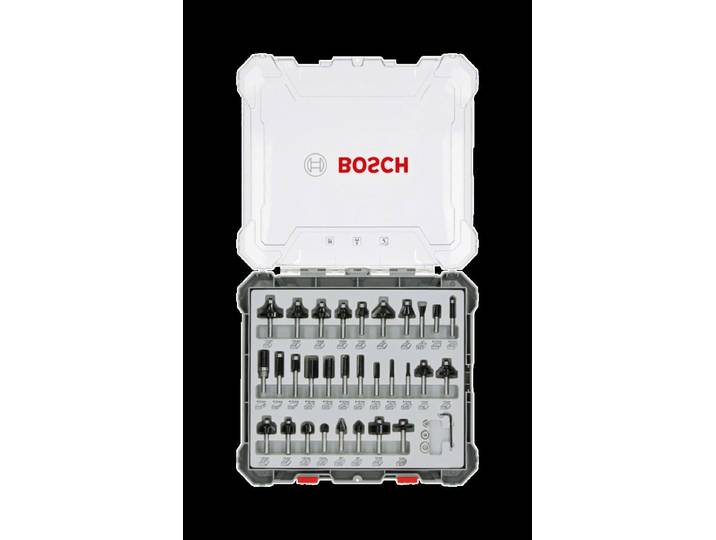 Bosch 8mm Schaft Fräser Set 30 tlg.