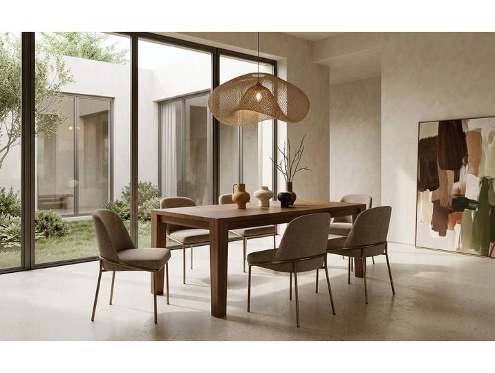 Table: Oxford Noyer (américain) Naturel huilé