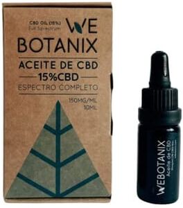 WeBotanix Óleo De CBD 15% Full Spectrum Bio 10 ml