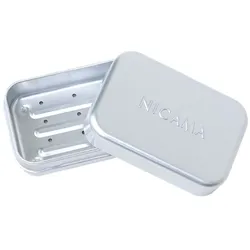 Seifendose mit Abtropfgitter 32g
