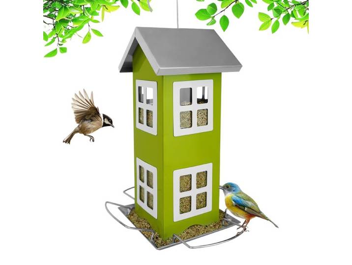 Relaxdays Vogelhaus zum Aufhängen