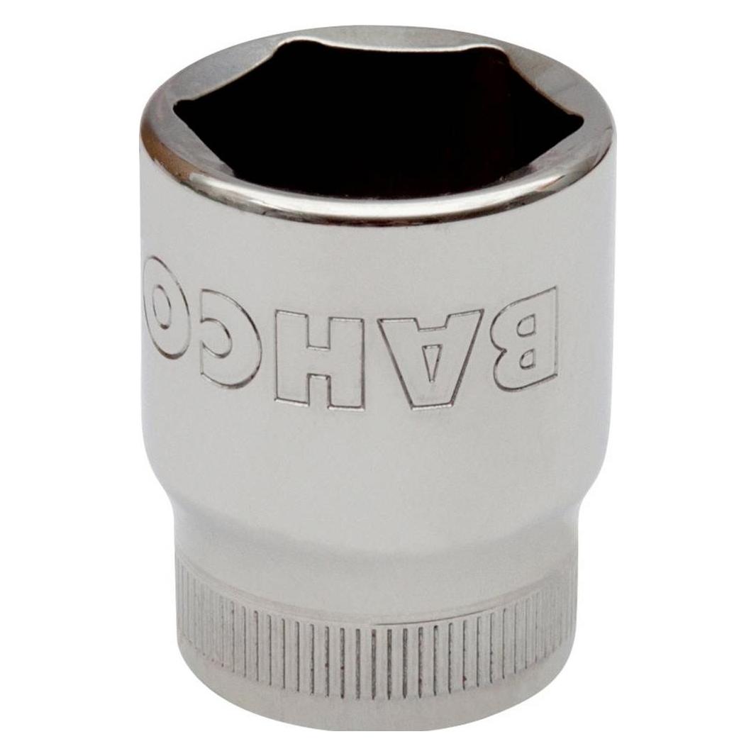Bahco 1/2"-Steckschlüssel-Einsatz, Sechskant, 17 mm, hochglanzpoliert (17 mm) (7800SM-17)