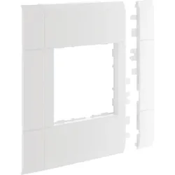 Hager GR1200A9016 Rahmenblende 55 modular BRH/A/S OT 120 halogenfrei verkehrsweiß