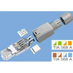 R&M FM45 Steckerset s/u RJ45 312231