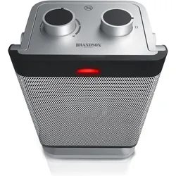 Brandson Keramikheizgerät, Heizlüfter, Grau