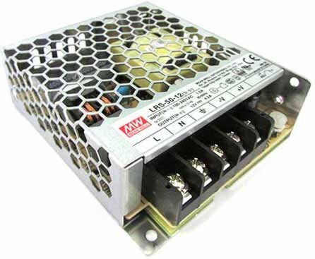 Meanwell Alimentatore Switching 50.4w 12vdc 4.2a Singola Uscita Lrs-50-12