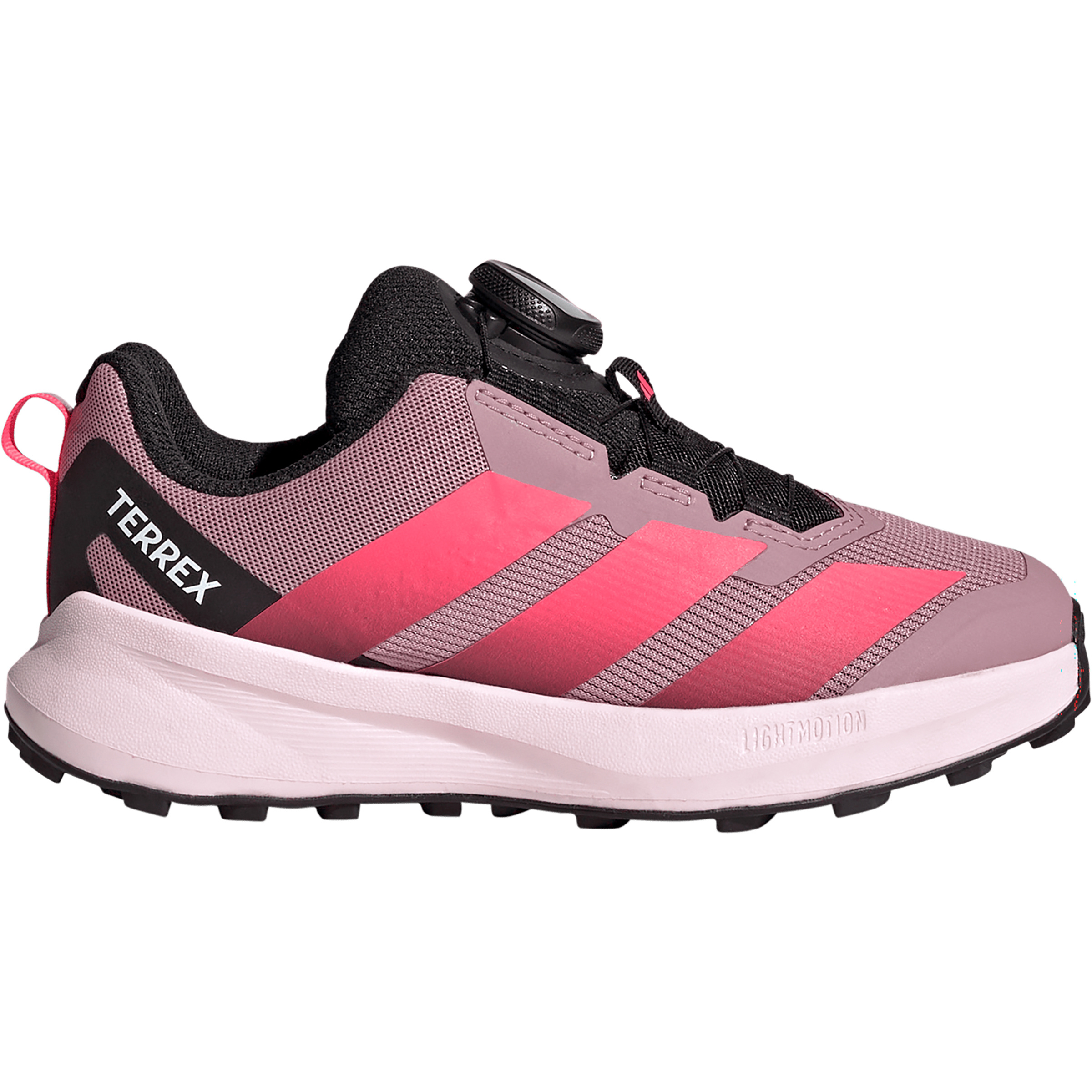 adidas Terrex Agravic Boa Kinder Zustiegsschuhe pink Größe 31.5 Trekking Schnell trocknend