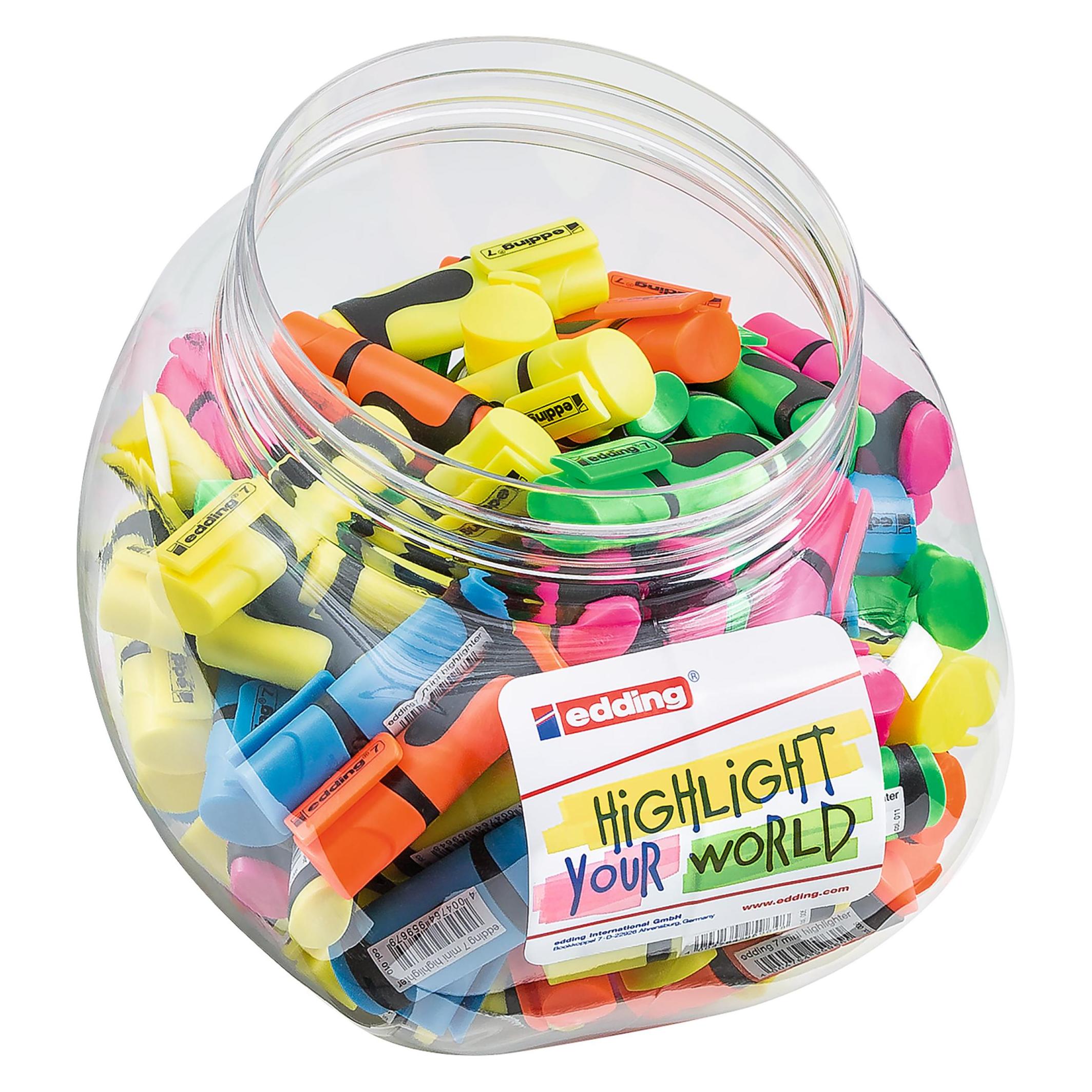 Edding 7 MINI - Highlighter (100x) (51.641)