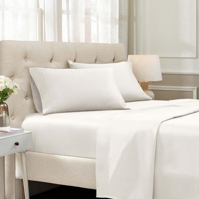 Superior 1500 Thread Count Egyptian Cotton Sheet Set – Soft Sateen Deep Pocket Bed Sheets with Embroidered Marrow Stitch Hem