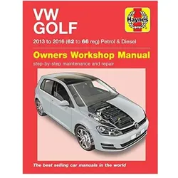 VW Golf petrol & diesel ('13-'16) 62 to 66, Ratgeber von Mark Storey