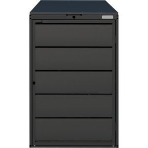MBOX24 Mülltonnenbox Classic, Metall, für 1 Mülltonne bis 240 Liter, verriegelbar