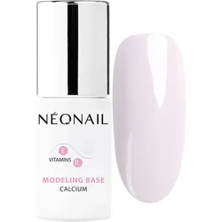 NÉONAIL UV Nagellack Modeling Base Calcium - rosa