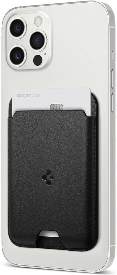Spigen Valentinus MagSafe Kompatibel - Magnetisk Kortholder - Sort