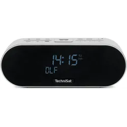 TechniSat DigitRadio 53 BT (DAB+, FM, Bluetooth), Radio, Weiss, Schwarz, Grau