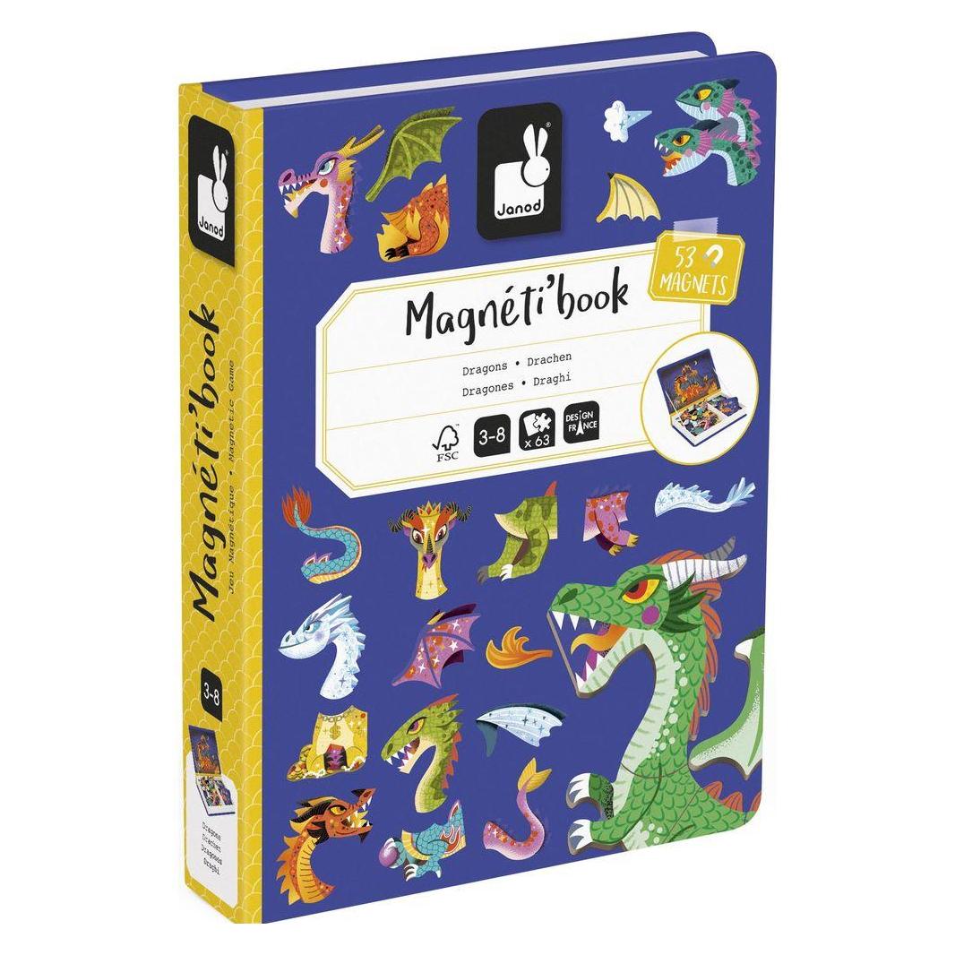 Janod Magnetbuch Drachen (Deutsch, 3 - 8 Jahre) (190.02527)