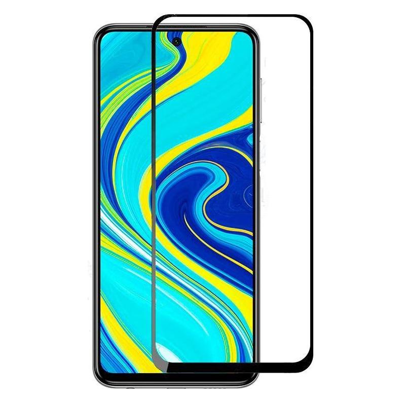 iLike Redmi Note 9 2.5D / Redmi 9T / Poco M3 Black Frame Full Glue (Xiaomi Redmi Note 9) (ILIKE)
