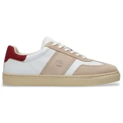 Timberland für Herren. TB0A43GGAFX1 Lisbon Street Beige Leder Turnschuhe (39), Wohnung, Schnürsenkel, Lässig
