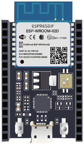 Espressif ESP8266-DEVKITC-02D-F Entwicklungsboard