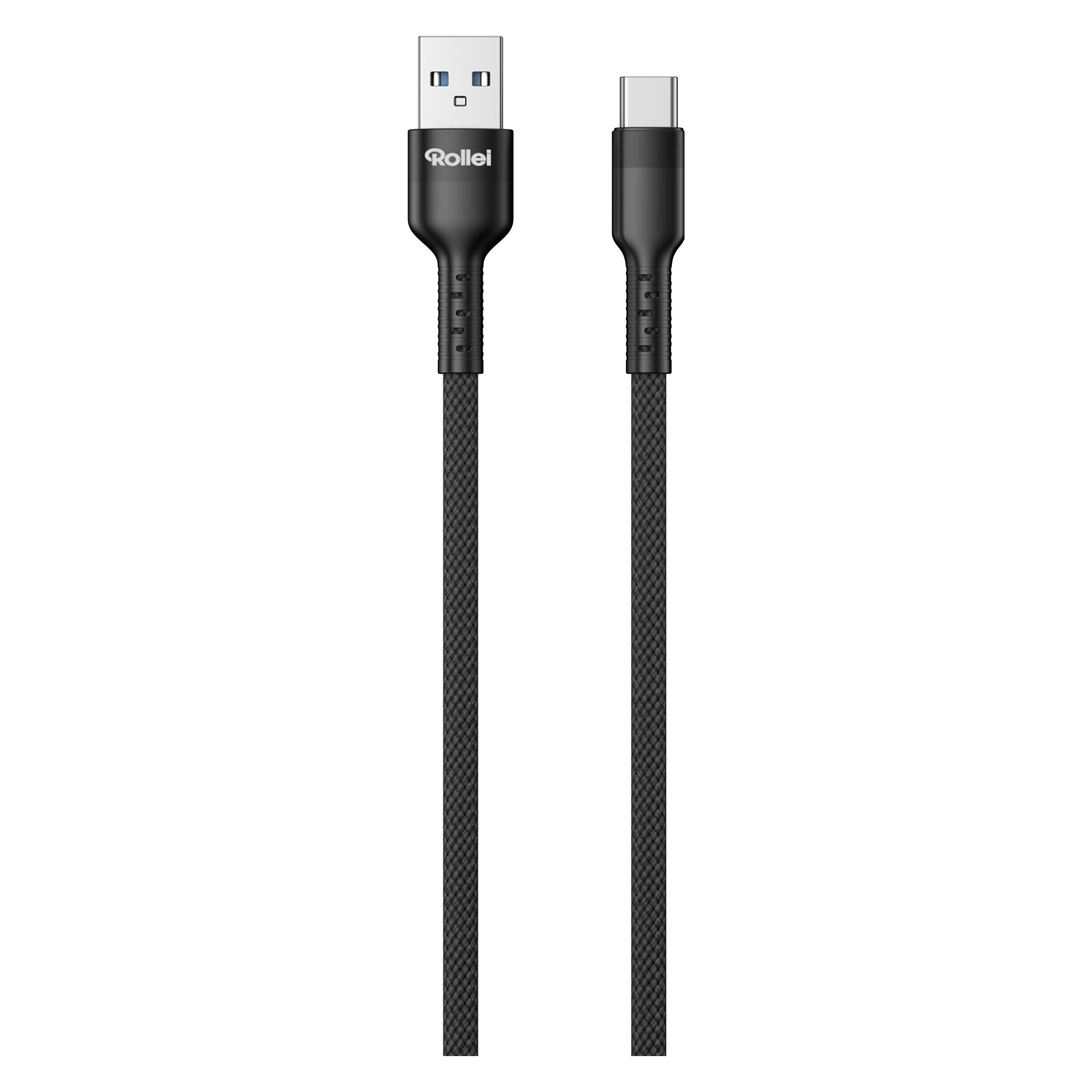 Rollei USB-A / USB-C Kabel | 10 Gbps | 1,2 m (1.20 m, 15 W) (68428496)