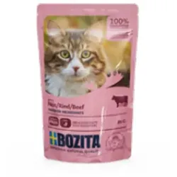 BOZITA Cat Pouch Rind in Soße 85 g