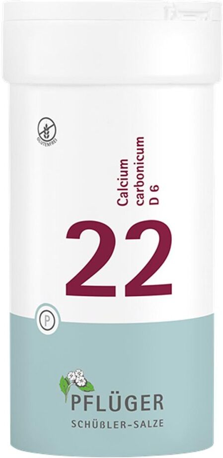 Schüßler-Salze Biochemie Pflüger 22 Calcium carbonic.D 6 Tbl.