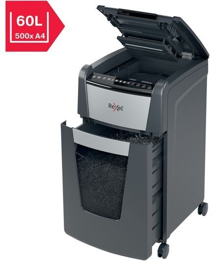 REXEL Optimum AutoFeed+ 300X Cross Cut Paper Shredder
