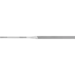 PFERD TOOLS Präzisions-Nadelfeile Flachstumpf, runde Kante 140mm Schweizer Hieb 1, mittel - 12502062
