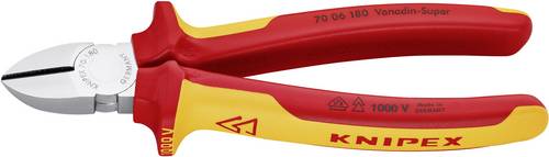 Knipex 70 06 180 VDE Seitenschneider mit Facette 180 mm