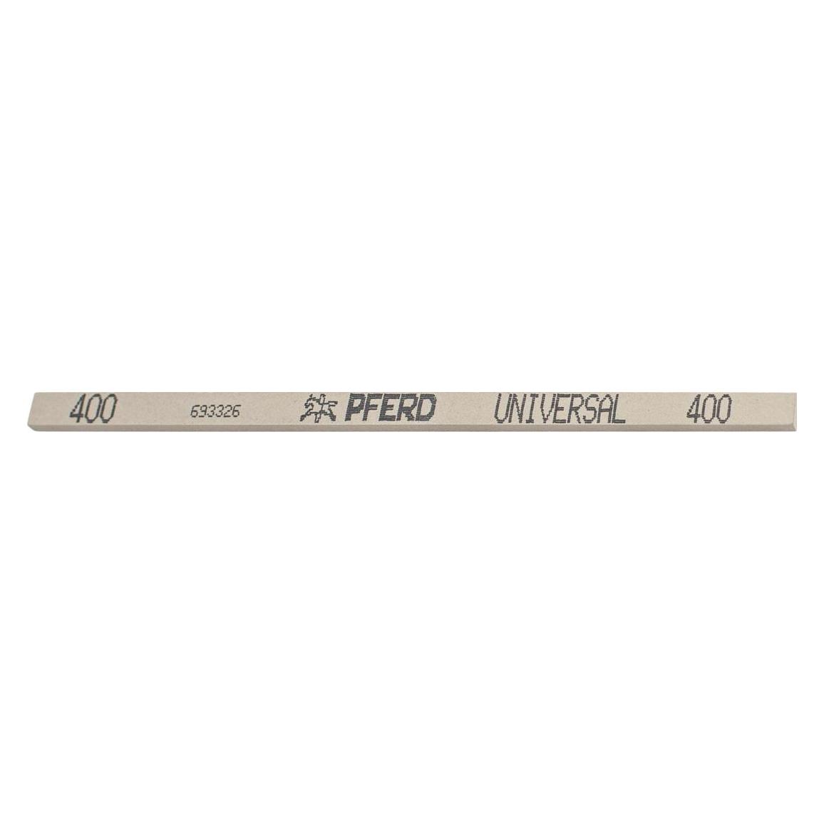 Pferd Polierstein vierkant 6x3x150mm A400 universellen Einsatz im Werkzeug- und Formenbau (SPS 6X3X150 AN 400 UNIVERSAL)