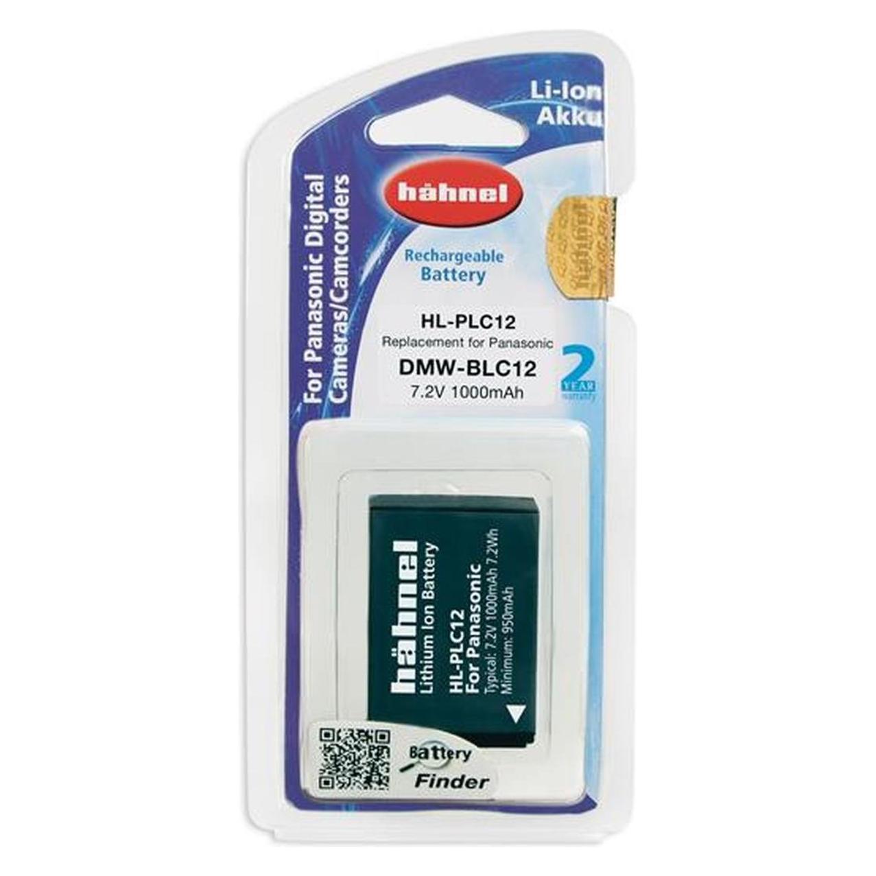 Hähnel wie Panasonic DMW-BLC12 7.2V 1000mAh (Kamera Akku) (1000 169.3)