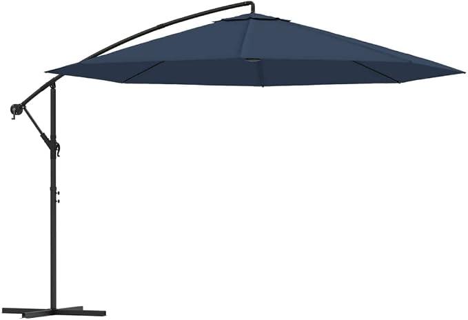 Sonnenschirm Strand Sonnenschirm Freiarm-Sonnenschirm 3.5 m grün Geeignet für Balkon Strand Terrasse