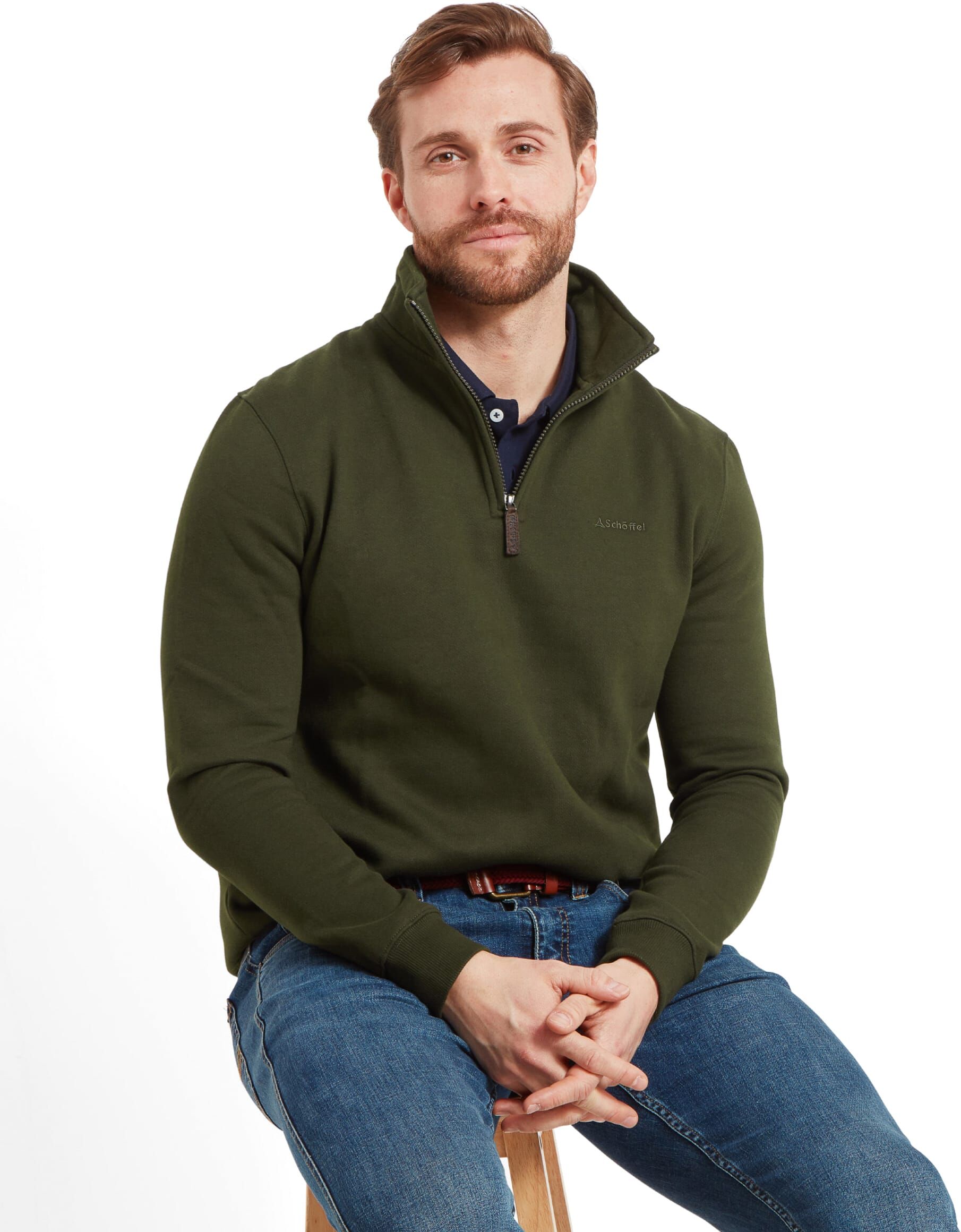 Schöffel Country St Merryn Sweatshirt - Green - Size L - Men