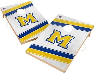 Skip's Garage McNeese State Cowboys Regulation 2x4 Cornhole Set