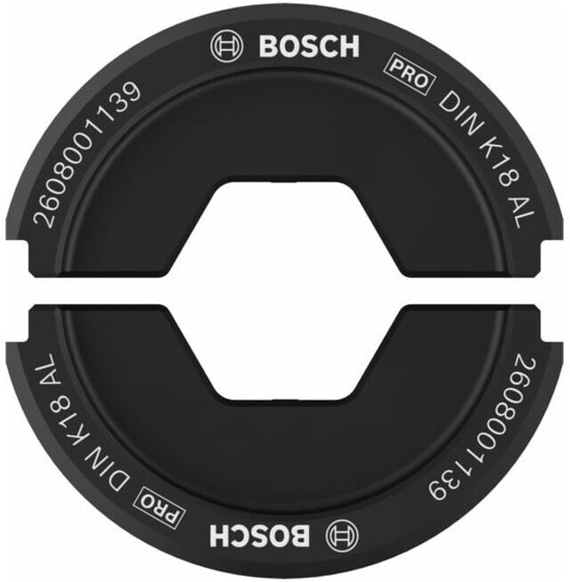 BOSCH PRO Embout de presse, K18 AL, 70 mm², aluminium (2608001139)