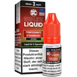 SC Red Line Pomegranate Strawberry Liquid 10ml / 3mg
