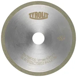 TYROLIT Trennen von Rotierenden Werkzeugen DxTxH 150x1x20 Für Hartmetall, Form: 1A1R (Trennscheibe mit durchgängigem Schneidrad), Art. 317532