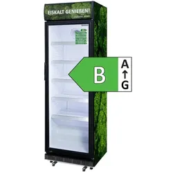 Gastro-Cool ECO STAR+ Super sparsamer Displaykühlschrank - Ressourcen Schonend - GCDC400