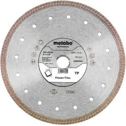 Metabo Diamanttrennscheibe 230x22,23mm"TP"Fliesen "professional"