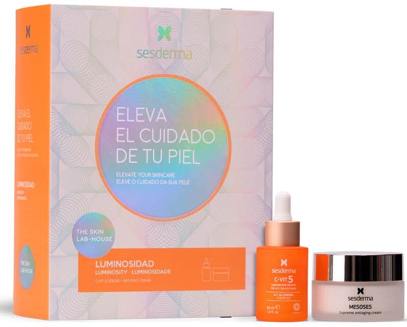 Sesderma Pack Luminosidad C-VIT 5 Liposomal Sérum 30ml + Mesoses Crema 50ml