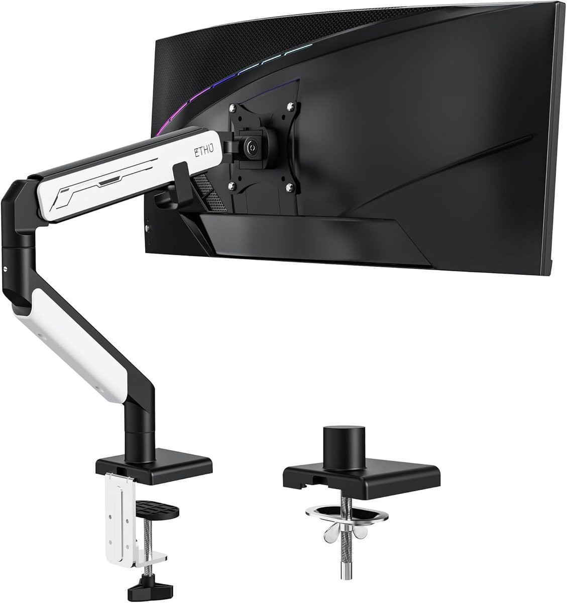 Verstelbare Monitorarm voor Ergonomisch Werken - Zwart