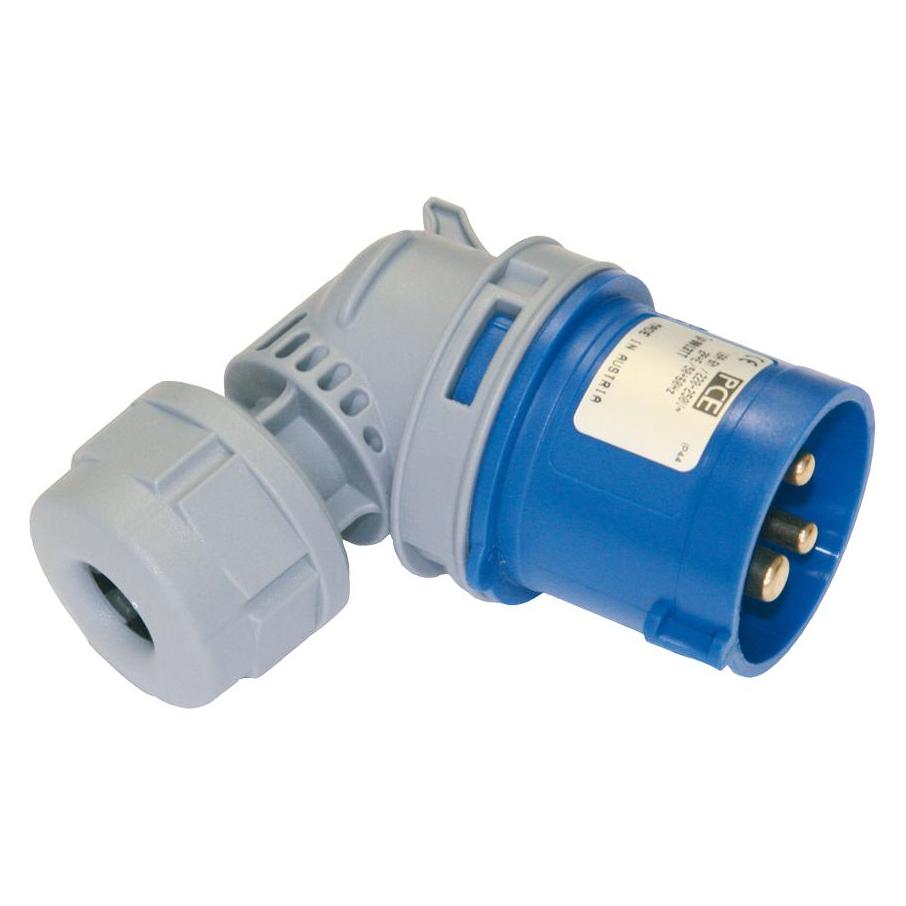 PCE 8025-6TT Winkelstecker 32A 5p 6h IP44 Turbo Twist (CEE 16/3, CEE 32/5) (8025-6tt-PCE-)