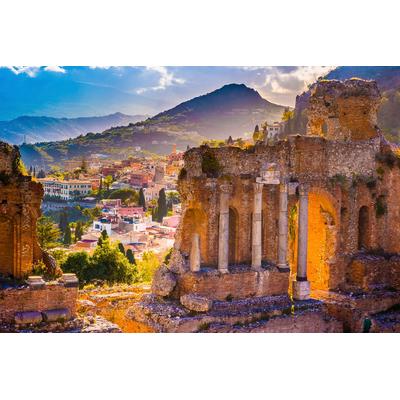 Fototapete PAPERMOON "Ruine", bunt, B:2,5m L:1,86m, Vlies, Tapeten