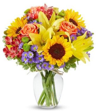 From You Flowers Luminous Garden Bouquet