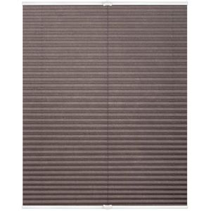Lichtblick Plissee Klemmfix, taupe, 50 x 130 cm, ohne Bohren, zum Klemmen